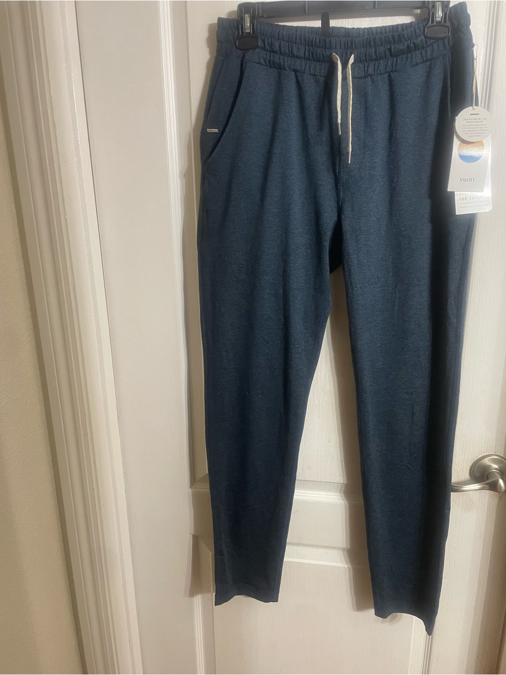 Men's NEW indigo heather Vuori Jogger Pants